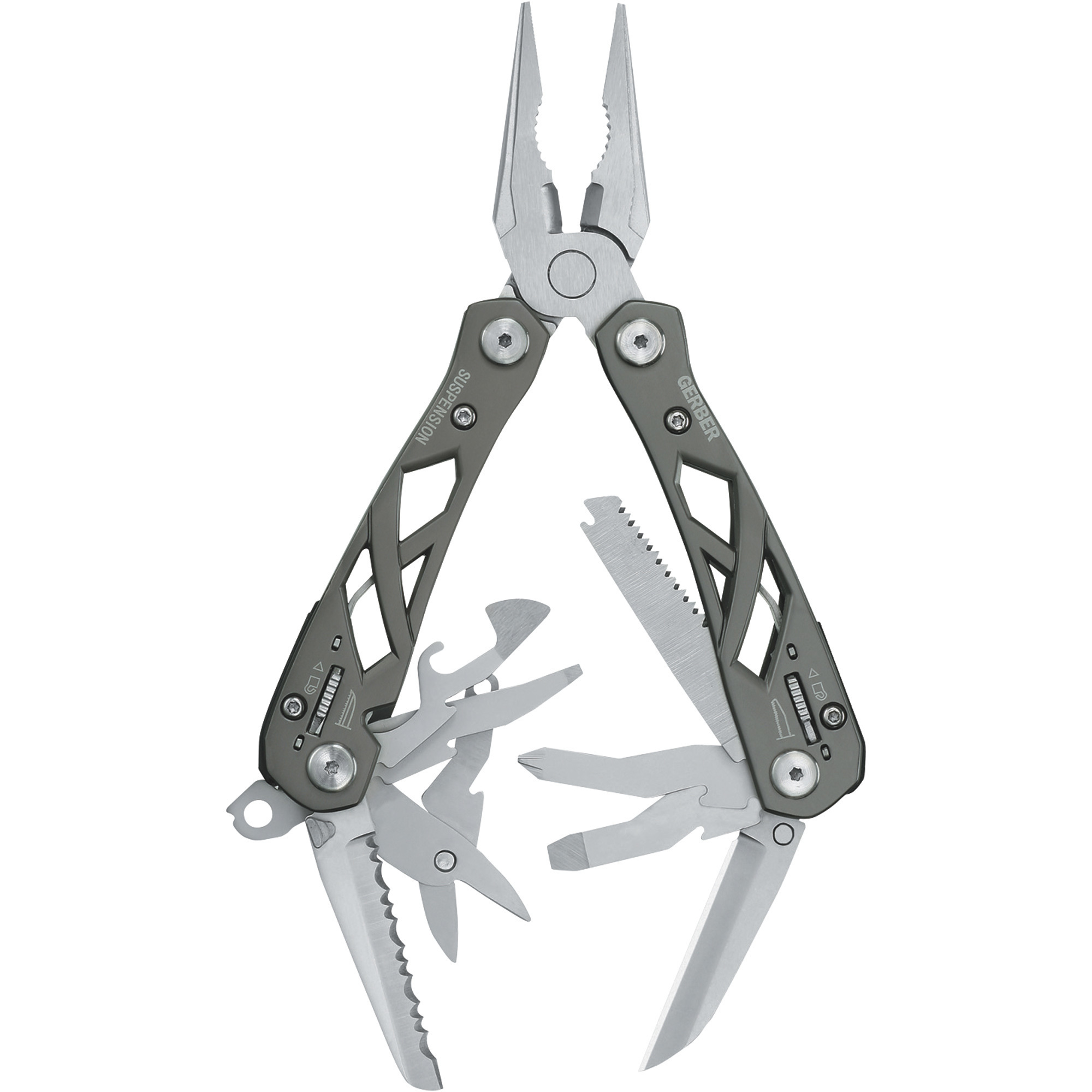 Gerber Suspension Multi-Tool, 11 Tools, Model# 22-41471
